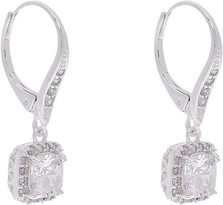 CLASSIC CUBIC ZIRCONIA DROP EARRINGS